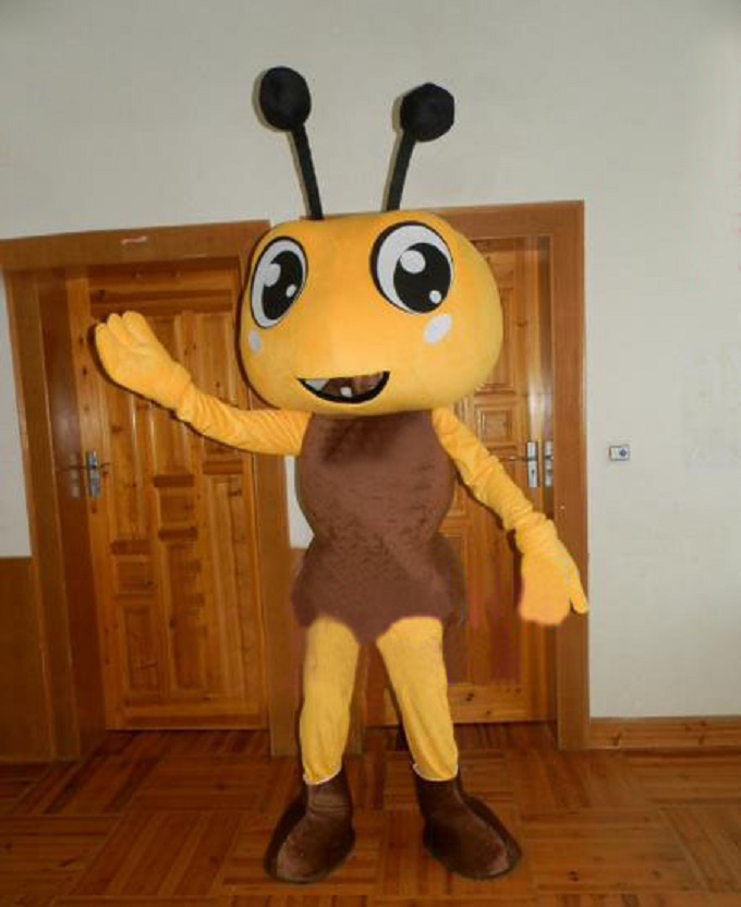 人偶服装制作定做厂家,玩偶服视线好