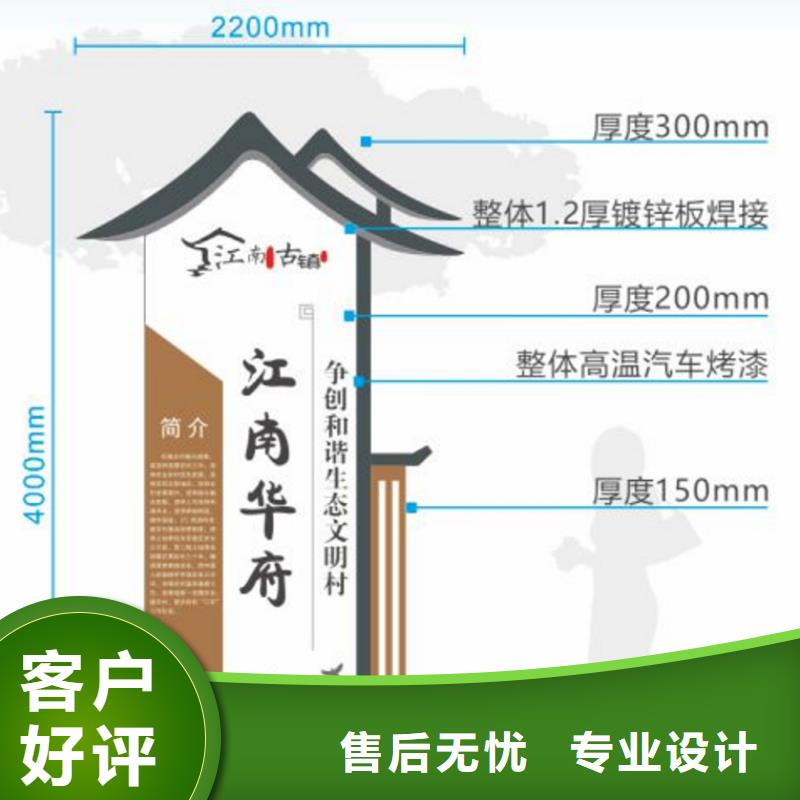 导视牌美丽乡村标牌为您介绍精工打造