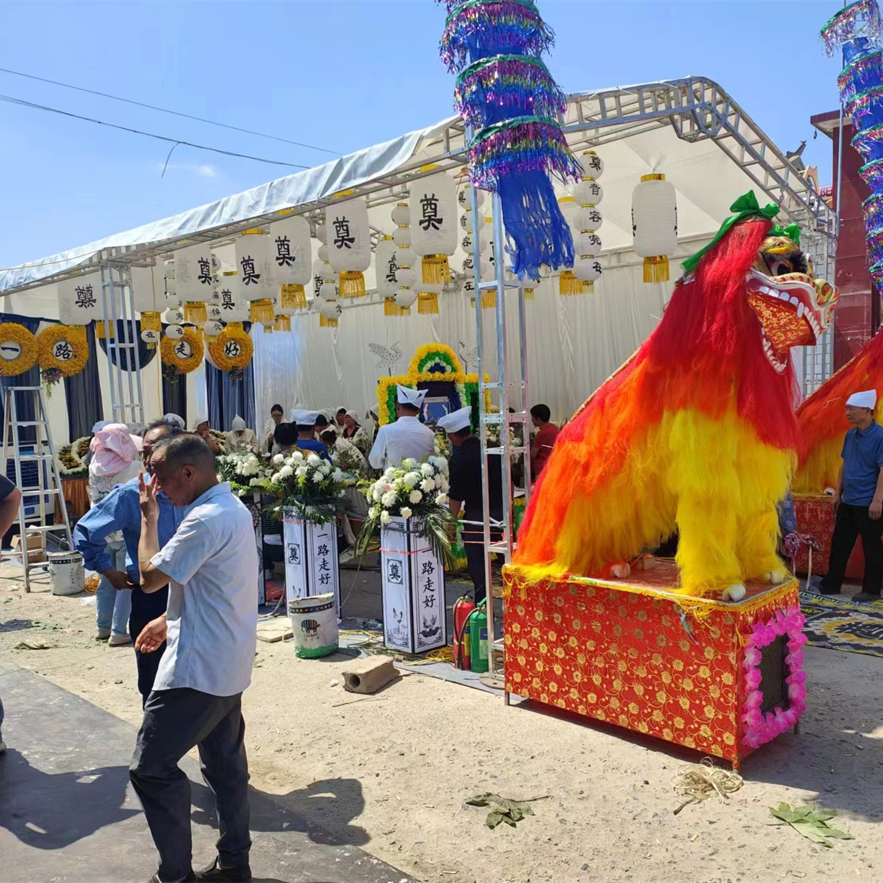 徐州沛县龙固镇花圈寿衣专业团队